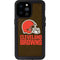 NFL Cleveland Browns Distressed iPhone 14 Pro Max Waterproof Case