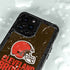 NFL Cleveland Browns Distressed iPhone 14 Pro Max Waterproof Case