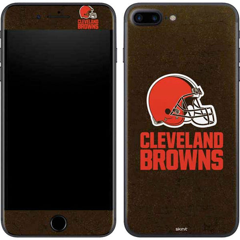 NFL Cleveland Browns Distressed iPhone 7 Plus Skin