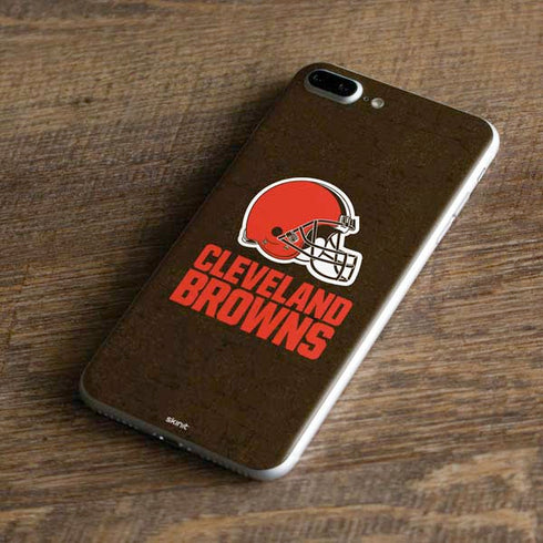 NFL Cleveland Browns Distressed iPhone 7 Plus Skin