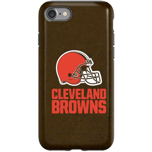 NFL Cleveland Browns Distressed iPhone SE (2nd & 3rd Gen) Pro Case