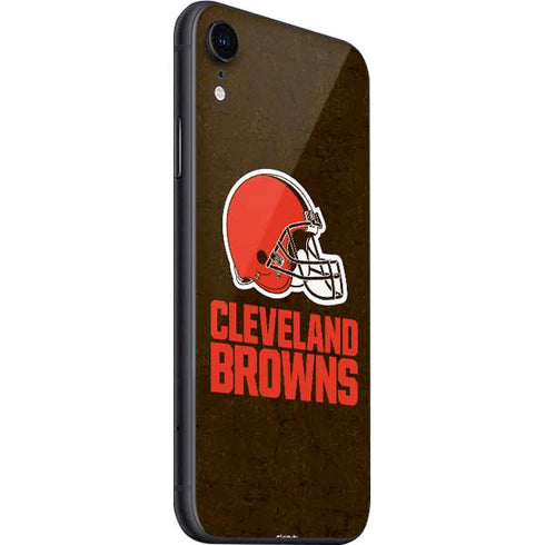 NFL Cleveland Browns Distressed iPhone SE (2nd & 3rd Gen) Skin