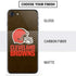 NFL Cleveland Browns Distressed iPhone SE (2nd & 3rd Gen) Skin