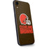 NFL Cleveland Browns Distressed iPhone XR Skin