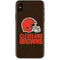 NFL Cleveland Browns Distressed iPhone XS Skin