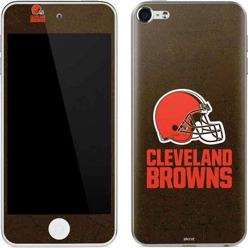NFL Cleveland Browns Distressed Apple iPod Skin