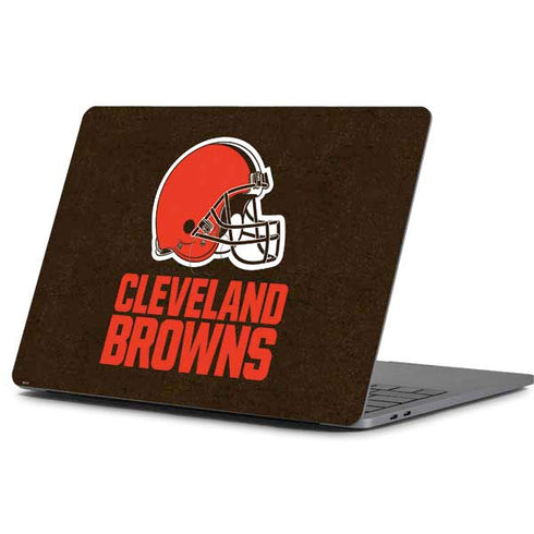 NFL Cleveland Browns Distressed Apple MacBook Pro 13-inch Skin