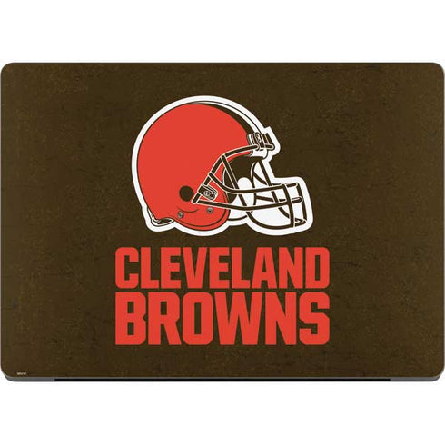 NFL Cleveland Browns Distressed MacBook Pro 14in (2021-24) Skin