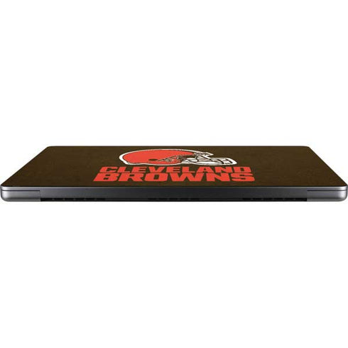 NFL Cleveland Browns Distressed MacBook Pro 14in (2021-24) Skin