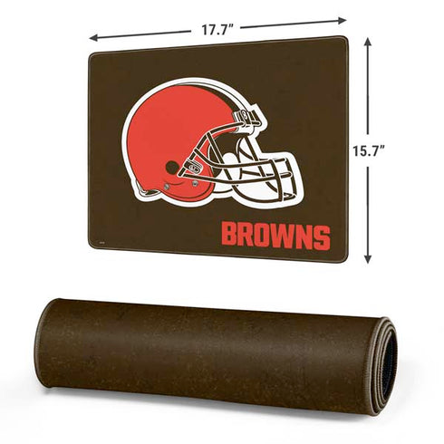 NFL Cleveland Browns Distressed Gaming Mouse Pad