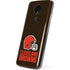 NFL Cleveland Browns Distressed Moto E5 Plus Skin