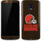 NFL Cleveland Browns Distressed Moto G6 Skin