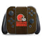 NFL Cleveland Browns Distressed Nintendo Switch (2017-2021) Joy-Con Controller Skin