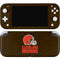 NFL Cleveland Browns Distressed Nintendo Switch Lite Skin