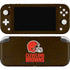 NFL Cleveland Browns Distressed Nintendo Switch Lite Skin