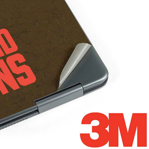 NFL Cleveland Browns Distressed Notebook 9 Pro 13in (2017) Skin