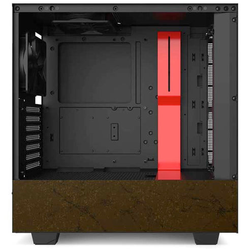 NFL Cleveland Browns Distressed NZXT H510 Compact ATX Mid-Tower Case Skin