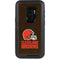 NFL Cleveland Browns Distressed Otterbox Defender Galaxy Skin