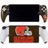 NFL Cleveland Browns Distressed PlayStation Portal Remote Player Skin