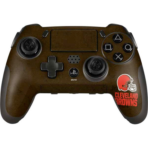 NFL Cleveland Browns Distressed PlayStation Scuf Vantage 2 Controller Skin