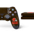 NFL Cleveland Browns Distressed PS4 Console and Controller Bundle Skin