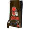 NFL Cleveland Browns Distressed PS5 Slim Digital Edition Bundle Skin