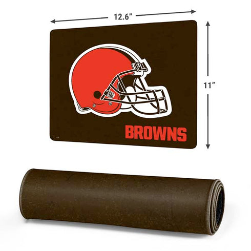 NFL Cleveland Browns Distressed Gaming Mouse Pad
