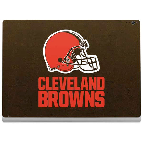 NFL Cleveland Browns Distressed Surface Book 2 15in Skin