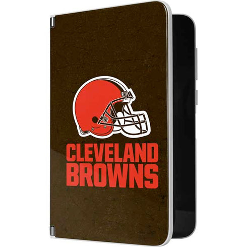 NFL Cleveland Browns Distressed Surface Duo Skin