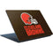 NFL Cleveland Browns Distressed Surface Laptop Skin