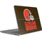 NFL Cleveland Browns Distressed Surface Laptop Studio Skin
