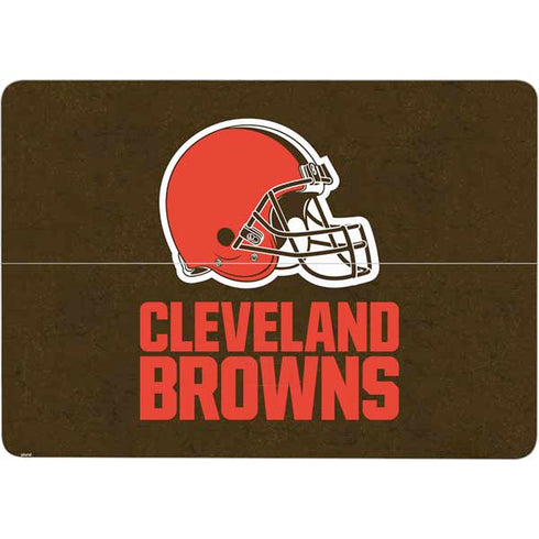 NFL Cleveland Browns Distressed Surface Laptop Studio Skin