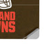 NFL Cleveland Browns Distressed Surface Laptop Studio Skin