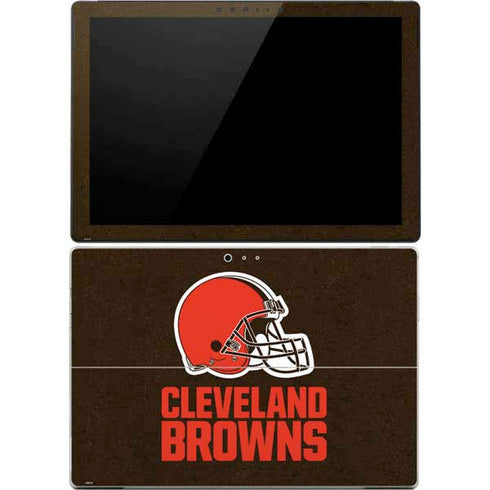 NFL Cleveland Browns Distressed Surface Pro 4 Skin