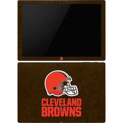 NFL Cleveland Browns Distressed Surface Pro 6 Skin