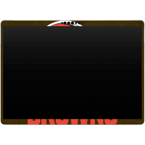 NFL Cleveland Browns Distressed Surface Pro 8 Skin