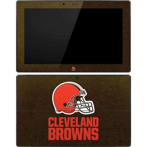 NFL Cleveland Browns Distressed Surface Pro Tablet Skin