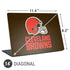 NFL Cleveland Browns Distressed Universal Laptop 14in (11.4 x 8.2in) Skin