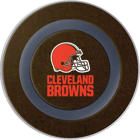 NFL Cleveland Browns Distressed Wireless Charger Skin