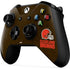 NFL Cleveland Browns Distressed Xbox One X Controller Skin