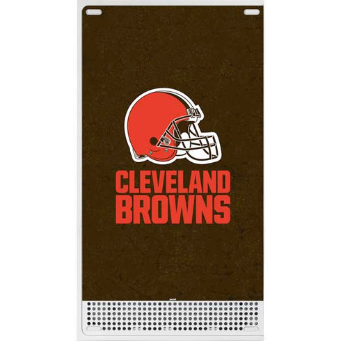 NFL Cleveland Browns Distressed Xbox Series S Bundle Skin