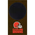 NFL Cleveland Browns Distressed Xbox Series S Console Skin