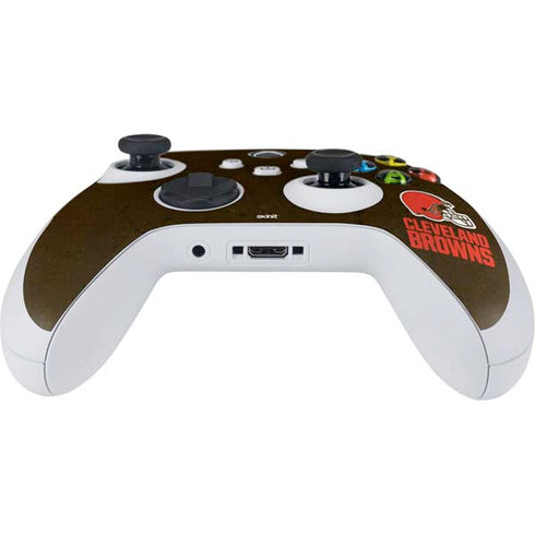 NFL Cleveland Browns Distressed Xbox Series S Controller Skin