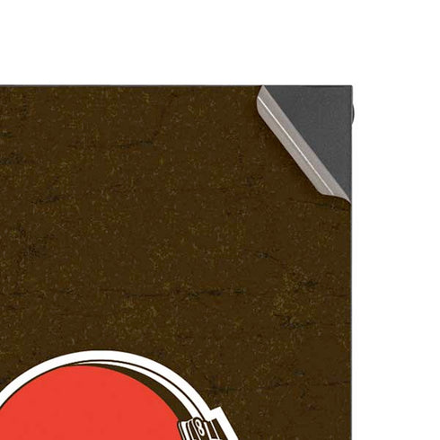 NFL Cleveland Browns Distressed Xbox Series X Console Skin
