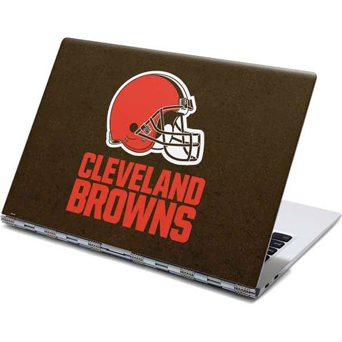 NFL Cleveland Browns Distressed Yoga 910 2-in-1 14in Touch-Screen Skin