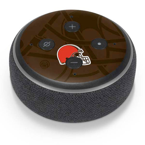 NFL Cleveland Browns Double Vision Amazon Echo Dot Skin