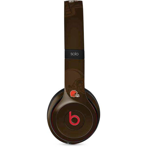NFL Cleveland Browns Double Vision Beats Solo 2 Wireless Skin
