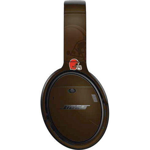 NFL Cleveland Browns Double Vision Bose QuietComfort 35 Headphones Skin