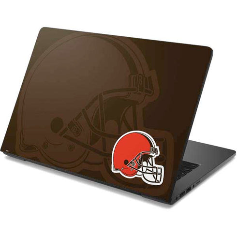 NFL Cleveland Browns Double Vision Dell Chromebook Skin