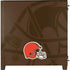 NFL Cleveland Browns Double Vision Corsair 4000D Tempered Glass Mid-Tower ATX Case Skin